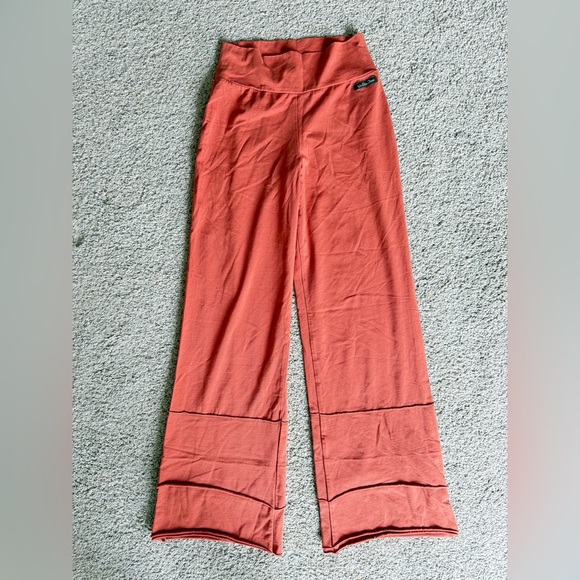 Matilda Jane Pants - Matilda Jane Burnt Orange Wide-Leg Pants